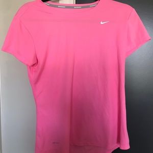 Nike Dri-Fit Workout Top Bright Pink M